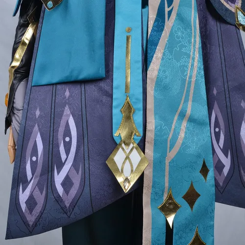 Vista 8 de Alhaitham Cosplay Costume Game Alhaitham Cosplay Outfits Full Set Halloween Carnival Party Suit