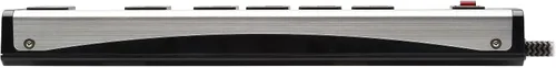 Vista 8 de Tripp Lite Regleta protectora contra sobretensiones, 5 tomas de corriente, metal, 1 USB-A y 1 puerto de carga USB C, cable compartido de 6 pies