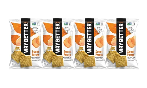 Vista 22 de Way Better Snacks Chips de tortilla, batata, 5.5 onzas