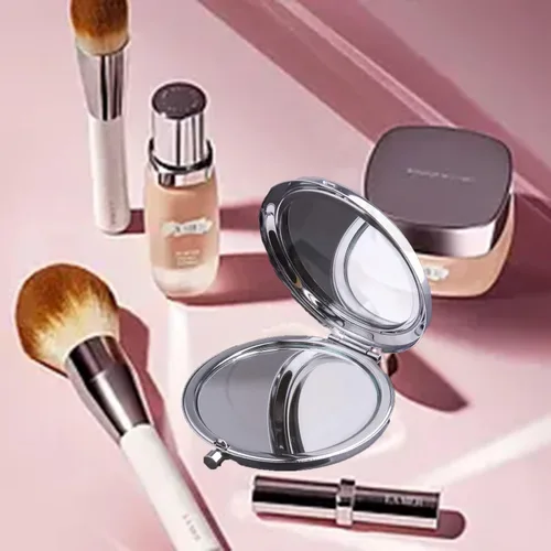 Vista 7 de Zuo Bao Regalo de primera comunión para niñas, espejo de maquillaje para primera comunión, regalo de bautismo (primera comunión)