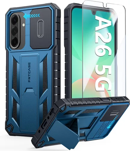 Vista 55 de FNTCASE for iPhone 11-Pro Phone Case: Military Grade Drop Proof Mobile Cover with Kickstand & Slide Rugged Shockproof Bumper Heavy Duty Protector