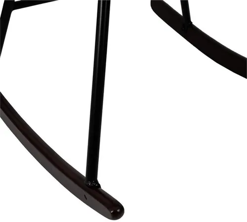 Vista 10 de LuxenHome - Sillas modernas de terciopelo con acento, mecedora tapizada roja, sillas de comedor, sofá individual, silla con brazo para sala