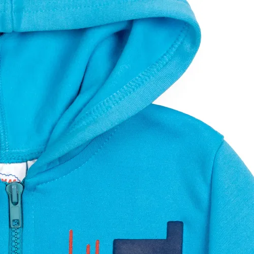 Vista 4 de Thomas & Friends Tank Engine - Sudadera con capucha de forro polar con cremallera