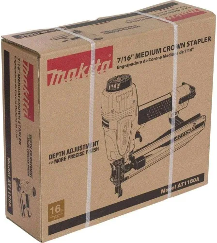 Vista 6 de Makita AT1150A - Grapadora mediana de corona de 7/16 pulgadas, 16 Ga.