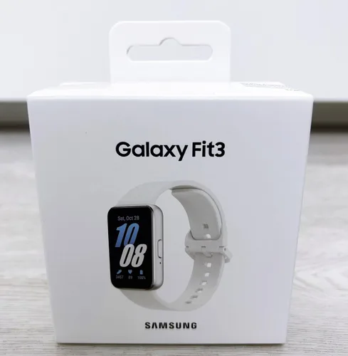 Vista 5 de SAMSUNG Galaxy FIT 3 [2024] pantalla AMOLED de 1.6" 14 días de duración de la batería Más de 100 esferas de reloj Más de 100 modos de Gris
