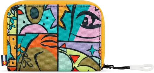 Vista 36 de Sherpani Barcelona, pequeña cartera de nailon plegable con bolsillo con cremallera para mujer, bolsa de viaje, protección RFID
