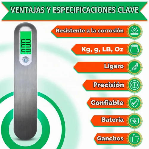 Vista 3 de Báscula digital de arco para peso de dibujo, 110 libras/50kg, báscula de peso de arco recurvo/compuesto de mano con pantalla LCD, 6
