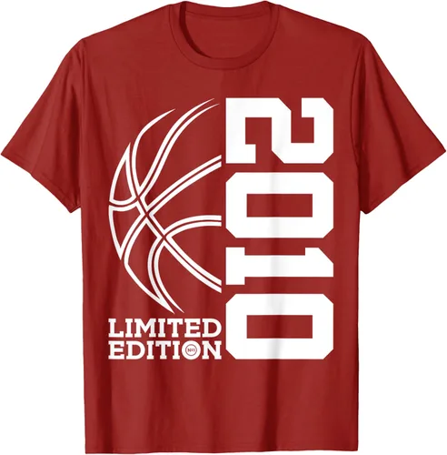 Vista 46 de Camiseta de baloncesto de 13 cumpleaños edición limitada 2010, Negro