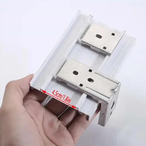 Vista 4 de Juego de 2 soportes para persianas verticales, accesorios de instalación de accesorios de montaje para persianas enrollables de cebra interiores
