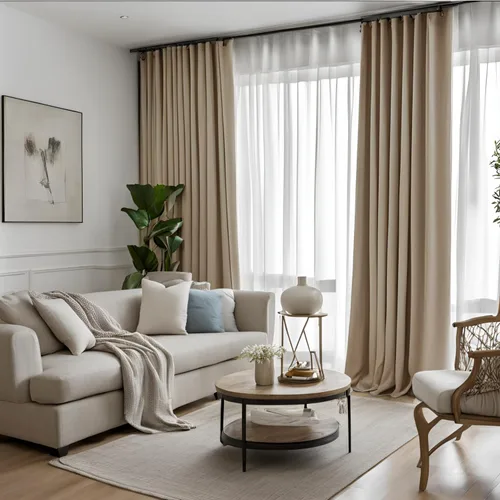 Vista 18 de Cortinas de lino sintético, 2 paneles de 50 pulgadas de ancho (tamaño personalizado, para pedidos personalizados), 17 opciones