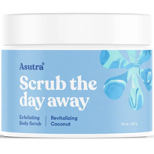 Vista 13 de El mejor exfoliante corporal orgánico, 100 % sal pura del mar muerto, ultrahidratante y humectante con Jojoba para suavizar la piel, aceites
