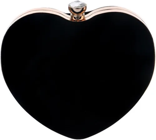 Vista 3 de Sun Kea Bolso de mano con forma de corazón para mujer, bolso de mano elegante, bolso de hombro