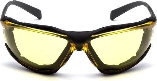 Vista 2 de Pyramex Proximity Safety Glasses Eye Protection, Amber H2X Anti-Fog