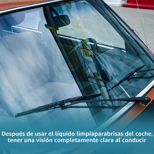 Vista 5 de Beieverluck 400 piezas de pastillas concentradas de líquido limpiaparabrisas para coche, pastillas efervescentes limpiaparabrisas sólidas