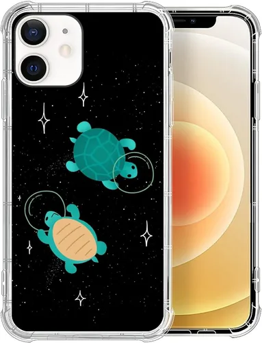 Vista 45 de CARLOCA Funda compatible con iPhone 7 Plus para niña, transparente con increíble diseño de nebulosa espacial, diseño de plástico a prueba de golpes