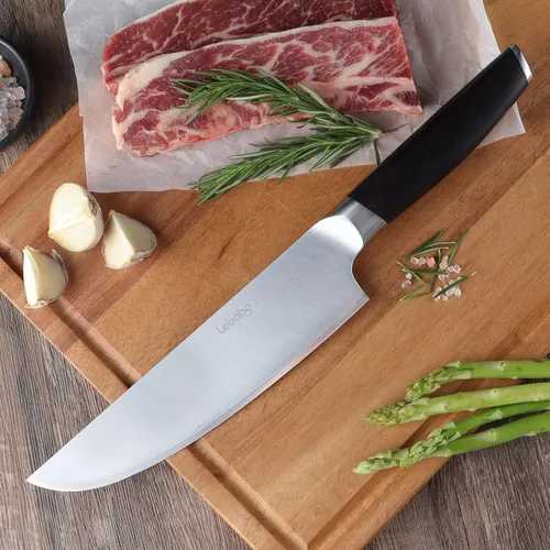 Vista 5 de Cuchillo de chef, cuchillo de cocina de 8 pulgadas para cortar y cortar
