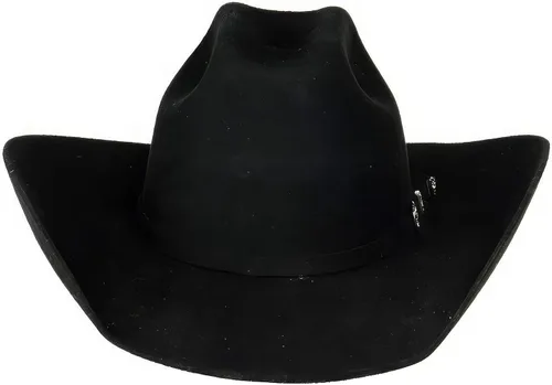 Vista 2 de ARIAT Sombrero de vaquero de lana juvenil Maverick Western, color negro