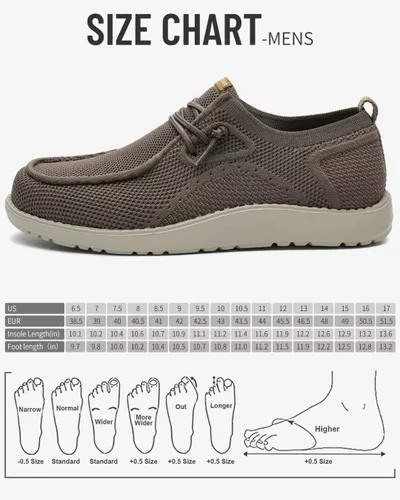 Vista 6 de 1TAZERO Zapatos extra anchos para hombre, zapatos anchos para diabéticos para hombre, zapatos anchos para caminar para hombre, zapatos de caminar