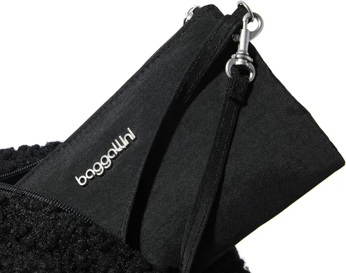 Vista 33 de Baggallini Mochila todo el día para mujer con pulsera de teléfono RFID, Negro, talla única