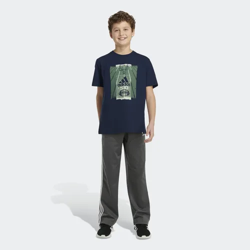 Vista 3 de adidas Boys' Short Sleeve Graphic Tee T-Shirt