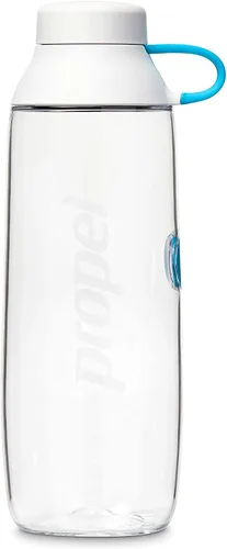 Vista 10 de Propel - Botella reutilizable de 20 onzas, sin BPA, resistente a los impactos, correa para llevar, apta para lavavajillas