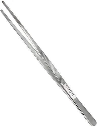 Vista 2 de Cynamed Juego de 4 pinzas para el pulgar mulipurpose de 12 pulgadas. Puntas dentadas romas de acero inoxidable