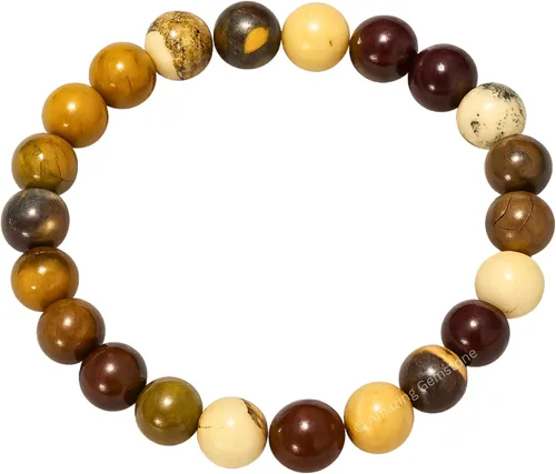 Vista 671 de Amazing Gemstone Crystal Bracelet for Women Men's Gifts - Protection Healing Crystal Bracelet - 8mm Gemstone Beaded Stretchable Bracelet Pulseras