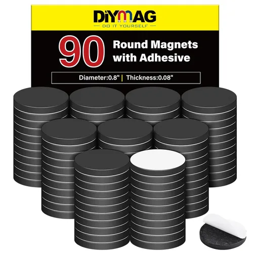 Vista 14 de DIYMAG Ganchos Magnéticos, 30 Libras Resistente de Servicio Pesado Gancho Magnético de Crucero para Aula, Refrigerador, Colgado, Cabinas, Parrilla