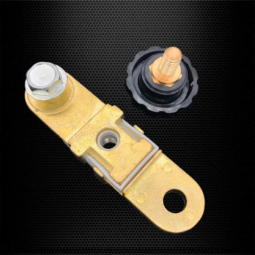 Vista 3 de Ampper Interruptor de desconexión de batería de poste lateral 12V, interruptor de desconexión rápida de corte de batería, interruptor de apagado