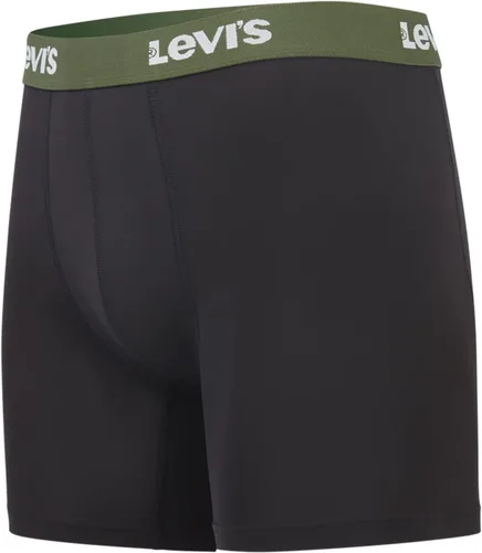 Vista 2 de Levi's Calzoncillos tipo bóxer de microfibra para hombre, ultra suaves, paquete de 4