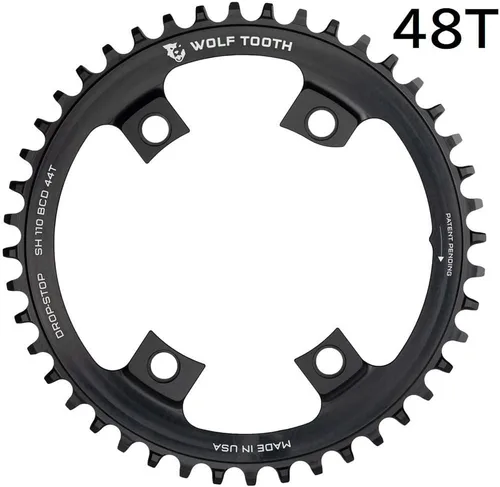 Vista 2 de Wolf Tooth Shimano 110 - Plato asimétrico BCD