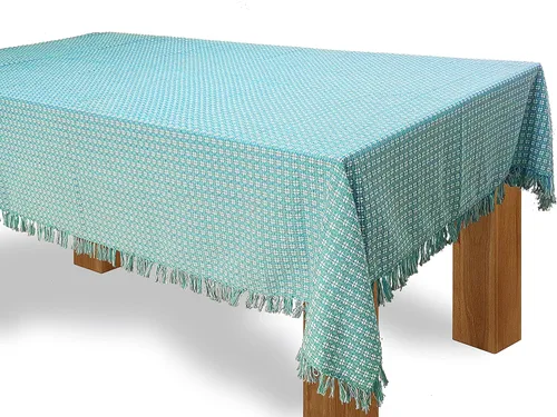 Vista 9 de Juego de 6 servilletas, verde botella tejidas con flecos, servilletas 100% algodón, tamaño 20x20 pulgadas, adecuadas para cenas formales, comidas