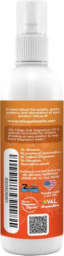 Vista 10 de VAL Spray de aceite de magnesio para niños, calma natural a la hora de acostarse y apoyar el estado de ánimo, magnesio Zechstein, manzanilla y aloe