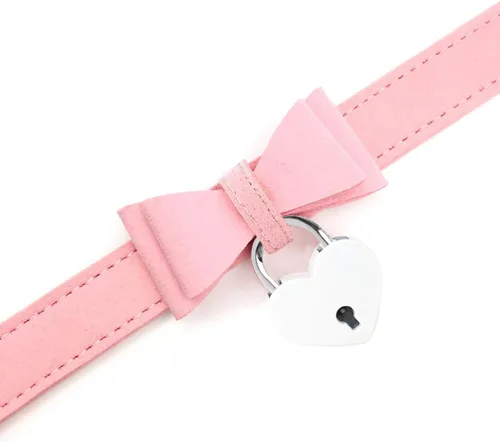 Vista 2 de PU Leather Bow Collar Necklace Choker with Bell Cat Cosplay Kitty Necklace Choker Collar for Women