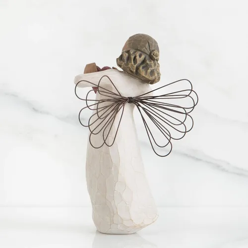 Vista 4 de Angel Willow Tree - Con amor - 5.5" (13.97 cm) de alto