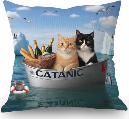 Vista 10 de Swono Funda de almohada decorativa con cita divertida, recién salido de f CKS, funda de cojín decorativa para decoración del hogar, 18 x 18