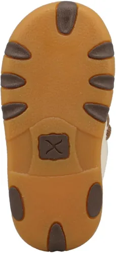 Vista 6 de Twisted X Zapato de conducción chukka para bebé Beige multicolor
