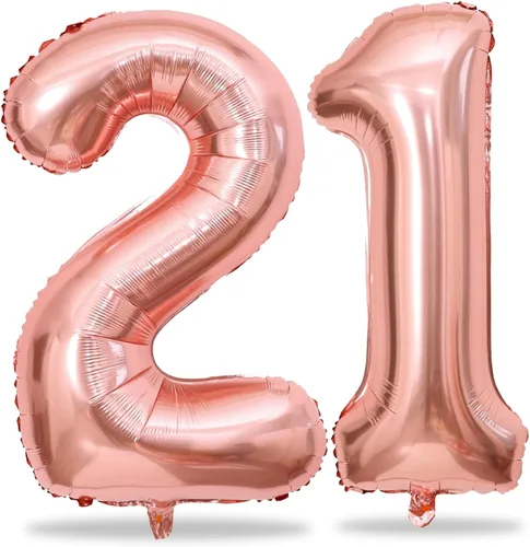 Vista 78 de Globos negros del número 10 para decoraciones de cumpleaños número 10, globos de helio de mylar de lámina de 40 pulgadas negros del número 1 & 0