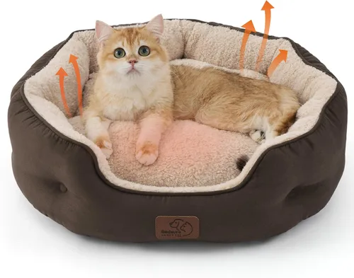 Vista 37 de Bedsure AeroFrost™ - Cama refrescante para perros pequeños, redonda