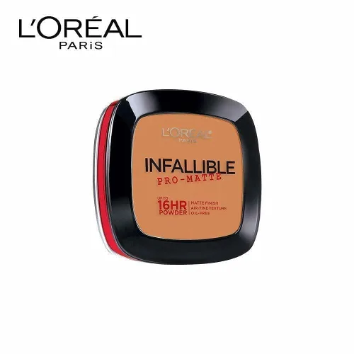 Vista 8 de Polvo cosmético de maquillaje L'Oreal Paris infalible pro-mate.
