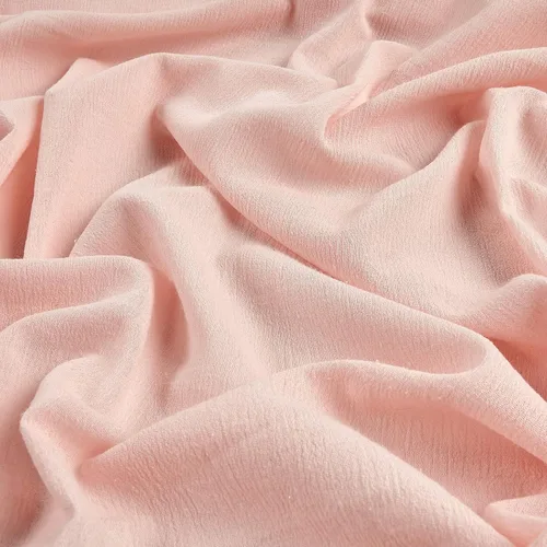Vista 4 de Island Breeze Gasa Blush Pink, Tela por yarda