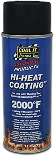 Vista 5 de Thermo Tec 12001 Recubrimiento Negro de Alto Calor 12 oz
