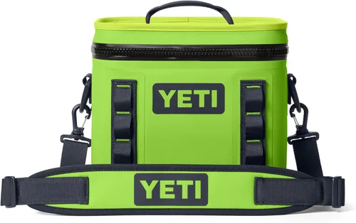 Vista 12 de YETI Hopper Flip 8 Hielera Suave Portátil amarillo (Firefly Yellow)
