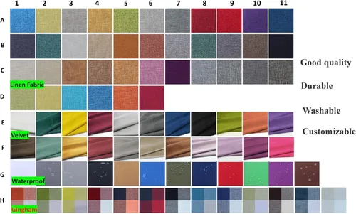 Vista 2 de Ginsimar Cojines de banco de tamaño personalizado para muebles de interior, cojín de banco de piano de espuma viscoelástica duradera