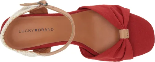 Vista 5 de Lucky Brand Sandalias de cuña Macrimay para mujer