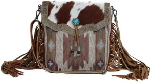 Vista 2 de Myra Bag Bolso De Hombro Serene Marrón S-3347, Multicolorido