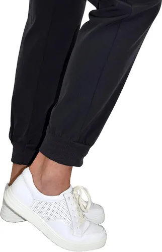 Vista 5 de Pantalón médico de enfermería con 5 bolsillos para mujer