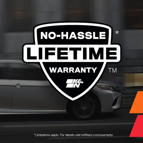 Vista 2 de K&N Filtro de aire del motor: Filtro de repuesto de alto rendimiento, premium, lavable, compatible con Hyndai Elantra Hybrid 2021-2023, 33-5121