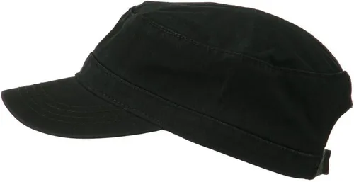 Vista 5 de Prenda Lavado Gorra Ejército Ajustable - Negro OSFM, Carbón vegetal