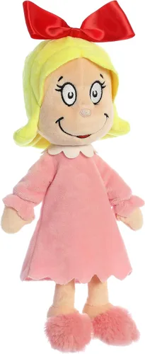 Vista 2 de Aurora® - Peluche de Dr. Seuss™ Cindy Lou Who - Peluche oficialmente licenciado para juego imaginativo - Perfecto para niños y adultos - Multicolor